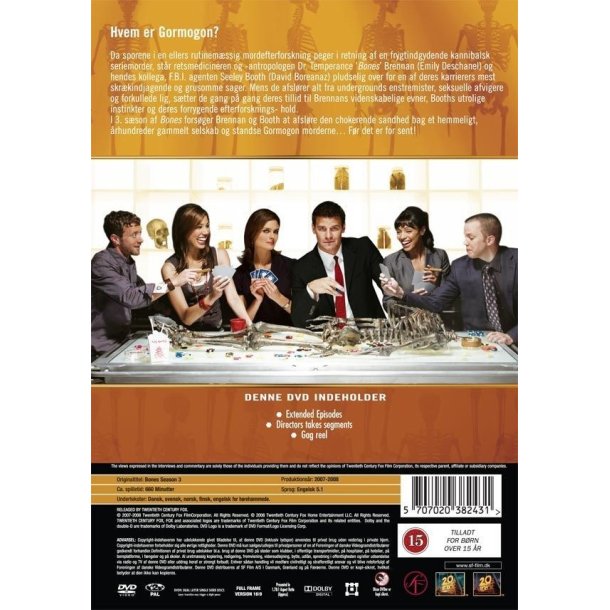 Bones - S�son 3 (DVD)