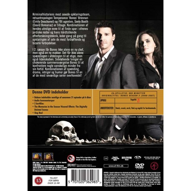 Bones - S�son 2 (DVD)