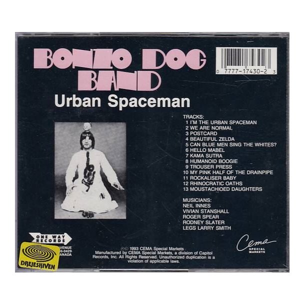 Urban Spaceman (CD)