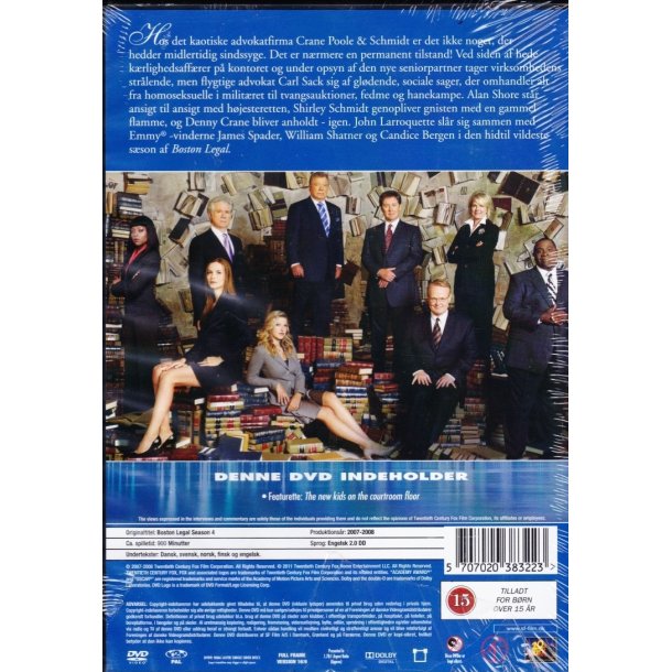 Boston Legal - S�son 4 (DVD)
