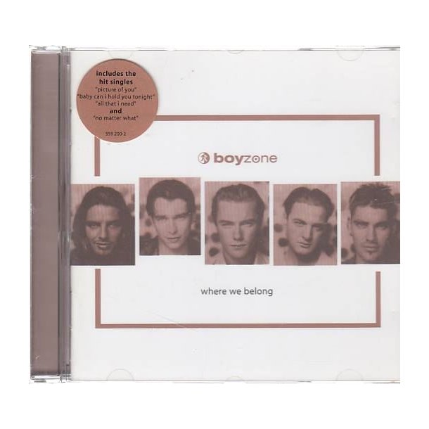 Where we belong (CD)