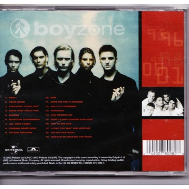 The ultimate love songs collection 1993 - 2001 (CD)