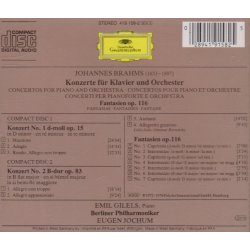Brahms - Die klavierkonzerte (CD)