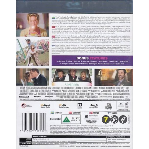 Bridget Jones's Baby (Blu-ray)