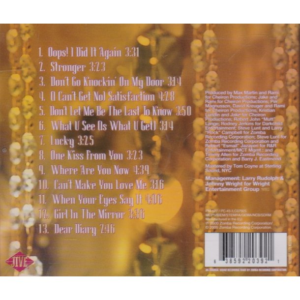 Oops!... I Did it again (CD)