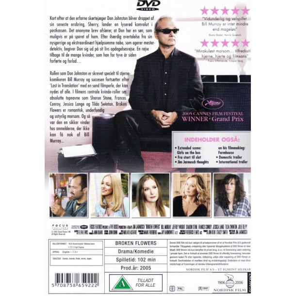 Broken flowers (DVD)