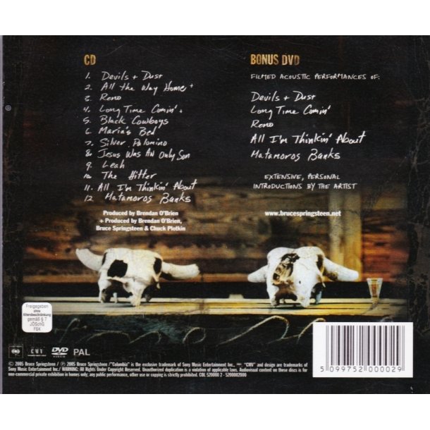 Devils and Dust (CD+DVD)