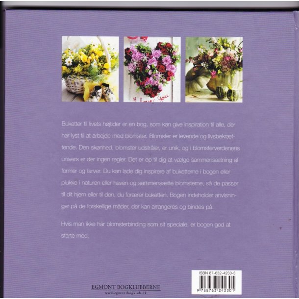 Buketter til livets h�jtider (Bog)