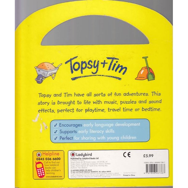 Topsy and Tim - Busy Builders (Lydbog)