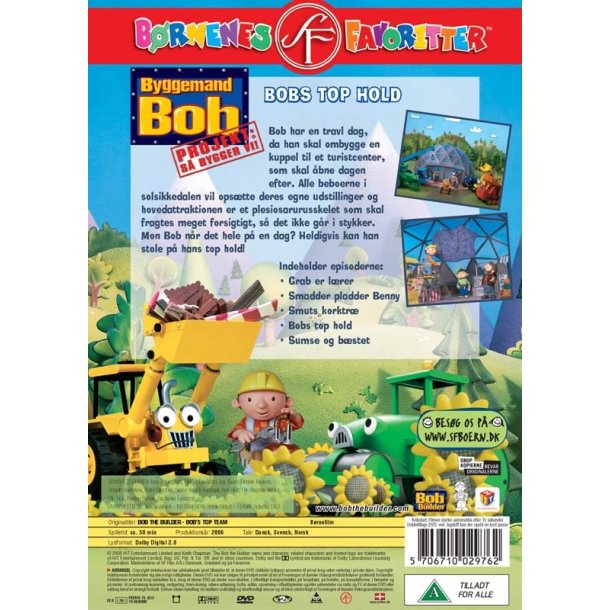Byggemand Bob - Bobs top hold (DVD)