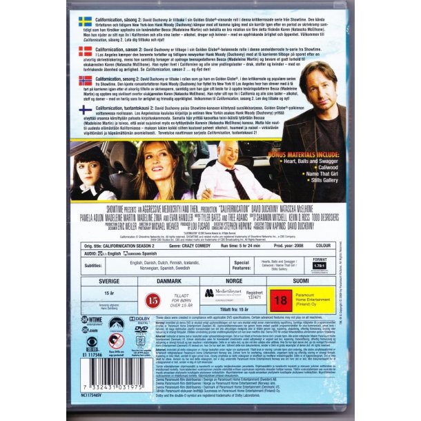 Californication - S�son 2 (DVD)