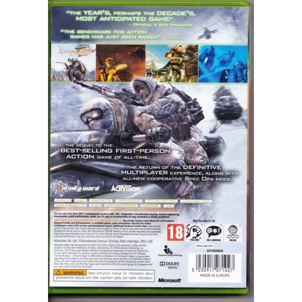 Call og duty - Modern warfare 2 (Spil)