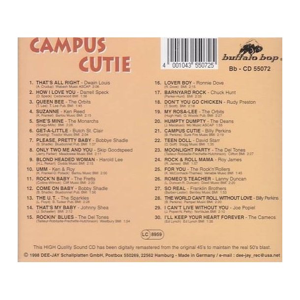 Campus Cutie (CD)