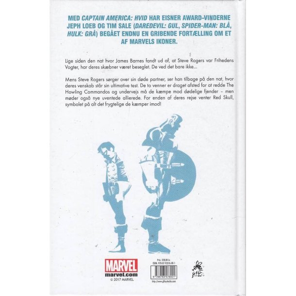 Captain America - Hvid