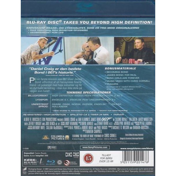 James Bond 007 - Casino Royale (Blu-Ray)