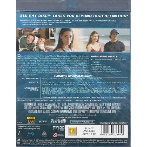 Catch & Release (Blu-ray)