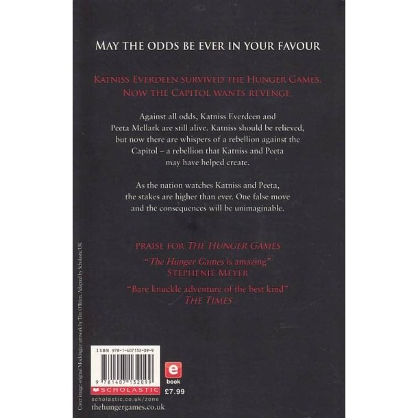 The Hunger games - Catching Fire (Bog)