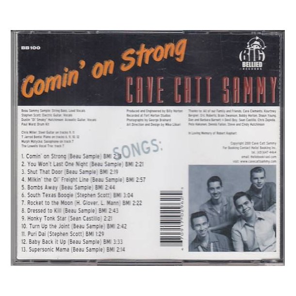 Comin' On Strong (CD)