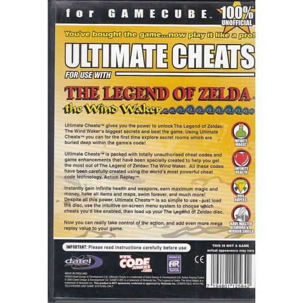 Ultimate cheats for Gamecube (Spil)