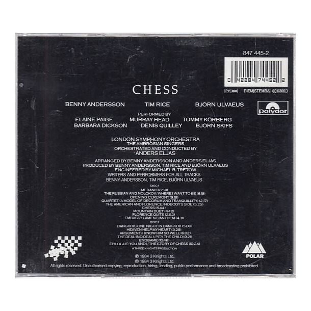 Chess (CD)