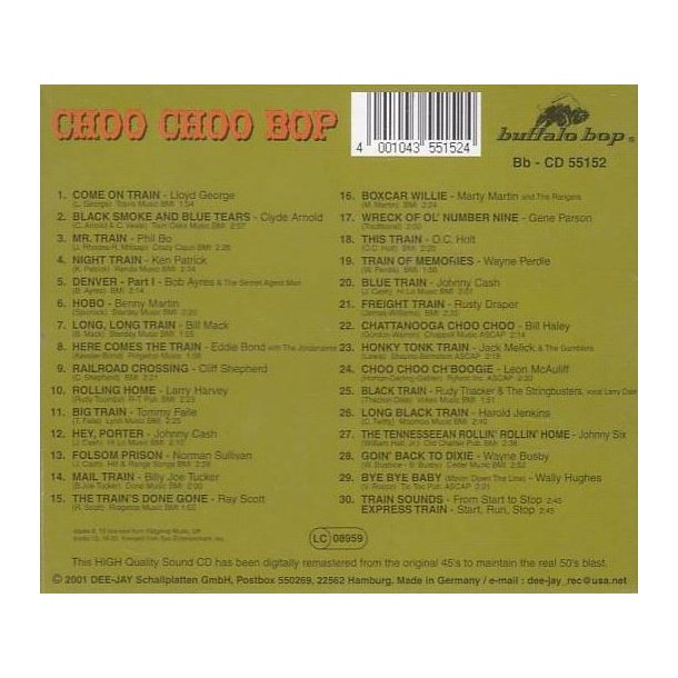 Choo Choo Bop (CD)