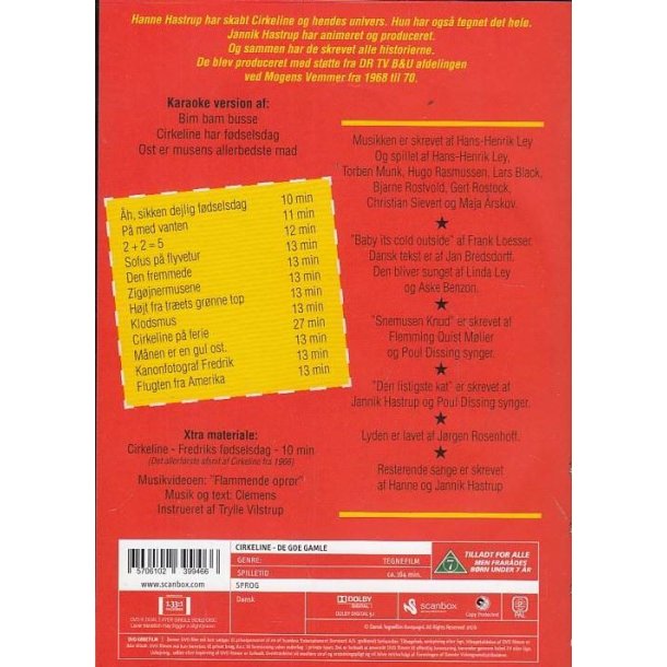 Cirkeline - De go'e gamle (DVD)
