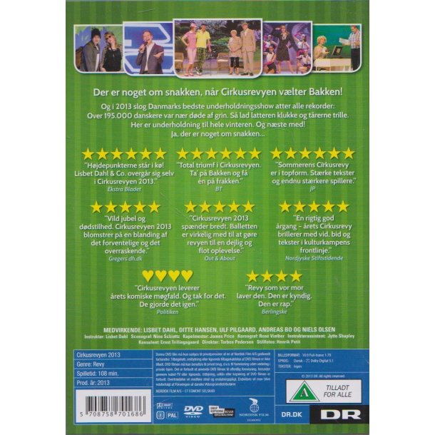Cirkusrevyen 2013 (DVD)