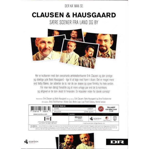 Clausen & Hausgaard - S�re scener fra land og by (DVD)