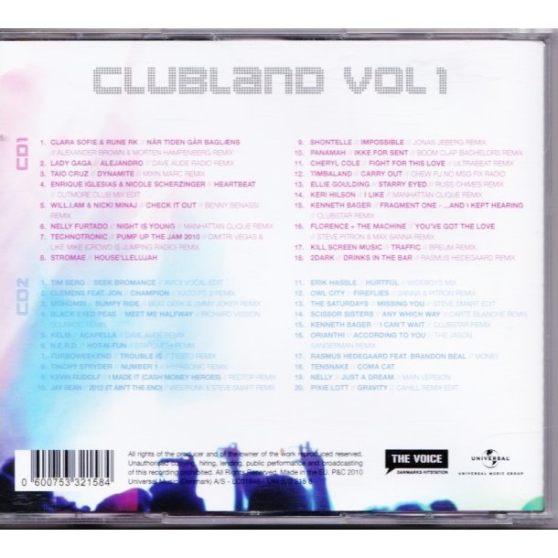 Clubland 1 (CD)