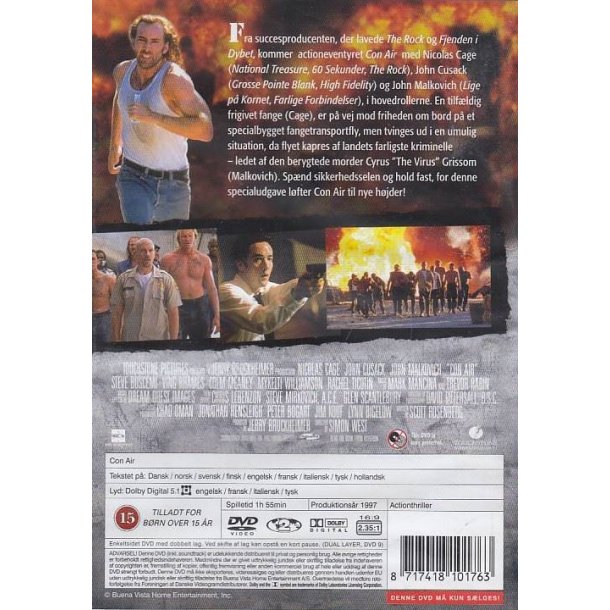 Con air (DVD)