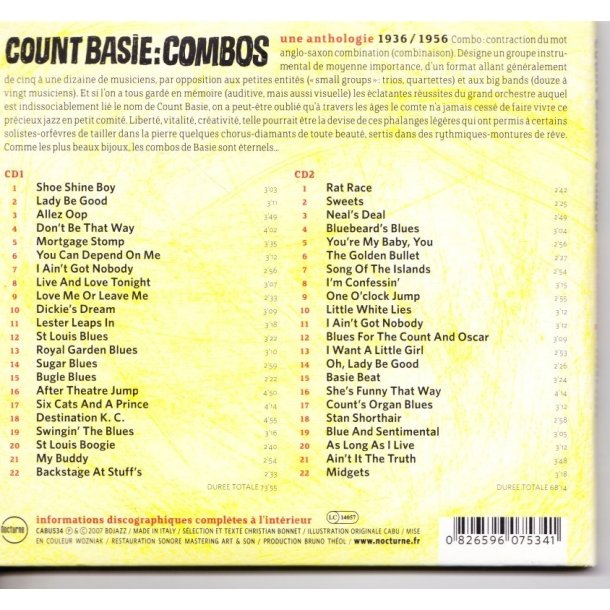 Combos une anthologie 1936-1956 (CD)