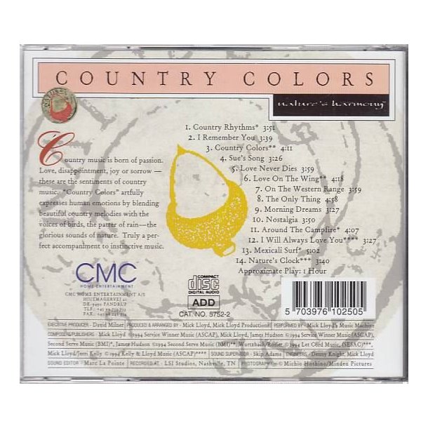 Country Colors (CD)
