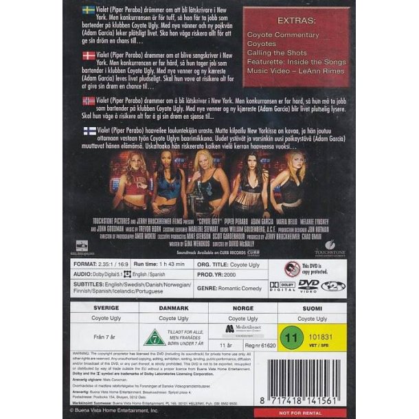 Coyote ugly - The unrated extended cut (DVD)