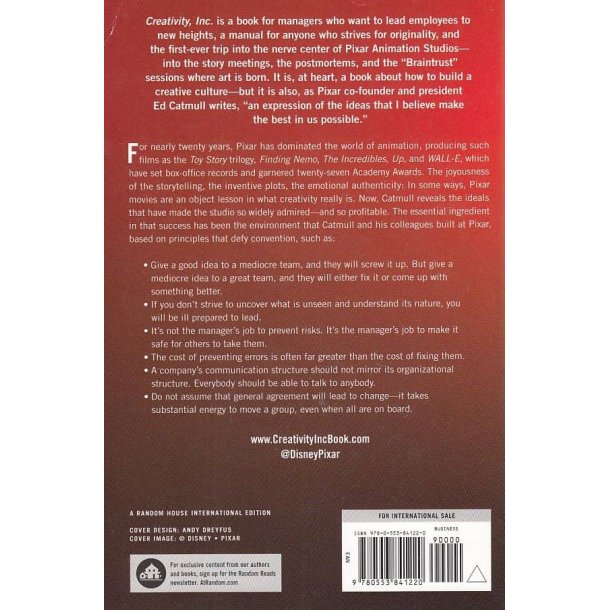 Creativity, INC. (Bog)