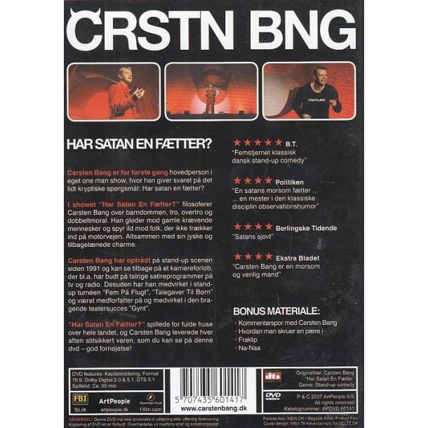 Crstin Bng - Har satan en f�tter? - (DVD)