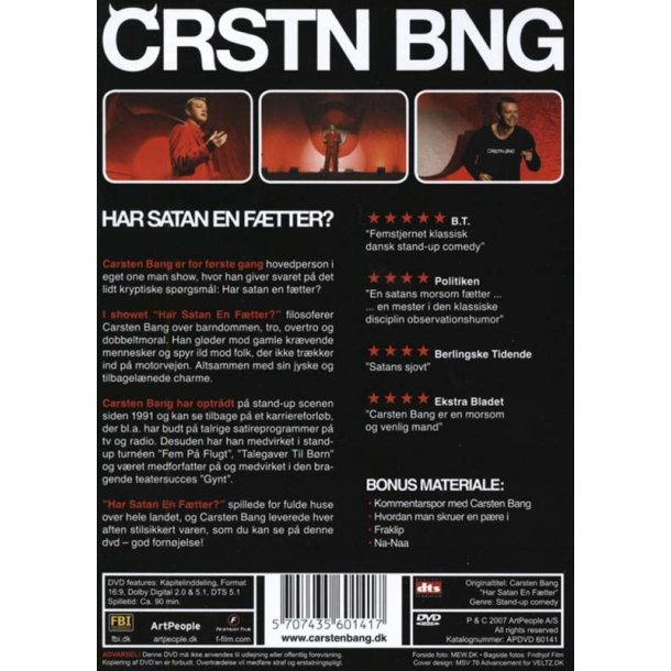 Crstin Bng - Har satan en f�tter? - (DVD)