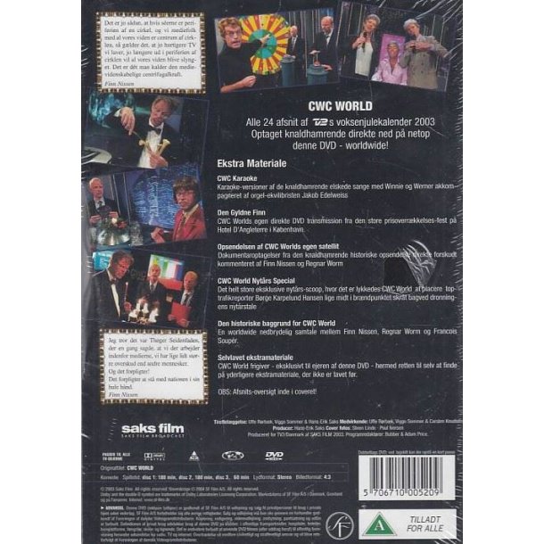 De Nattergale - CWC World (DVD)