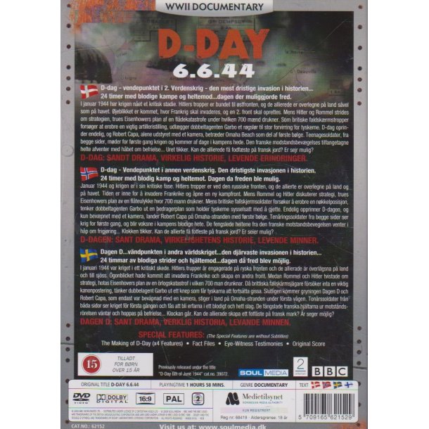 D-Day 6.6.44 (DVD)