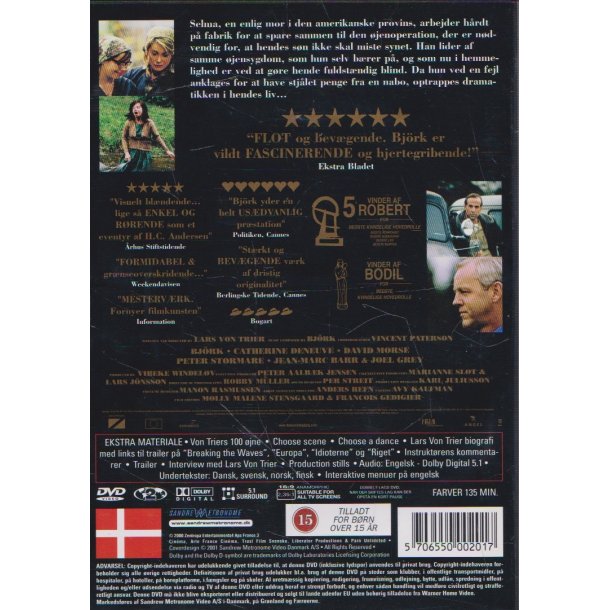 Dancer in the dark (DVD)