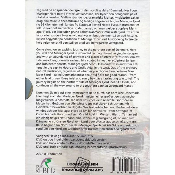 Danmarks smukkeste Fjord (DVD+Bog)
