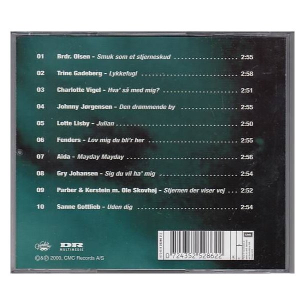 Dansk Melodi Grand Prix 2000 (CD)