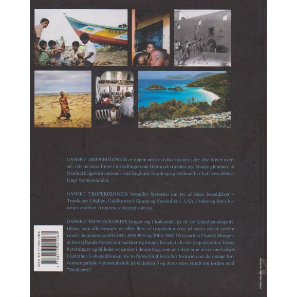 Danske tropekolonier - I k�lvandet p� Galathea (Bog)