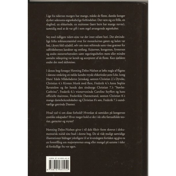 Danske kongers friller og elskerinder (Bog)