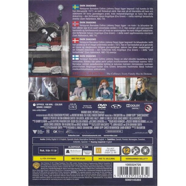 Dark shadows (DVD)