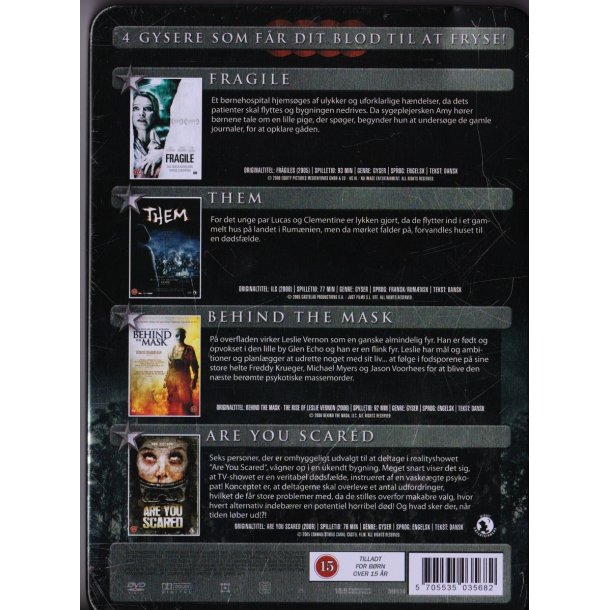 Dark - the ultimate fear collection -  Steelbook (DVD)