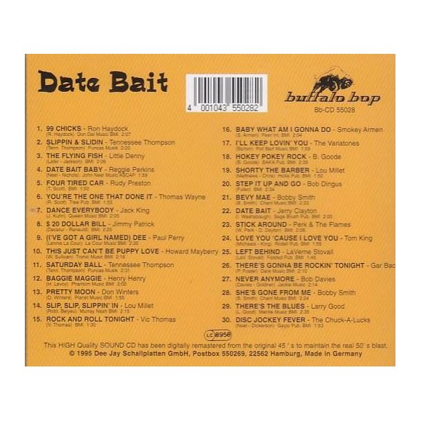 Date Bait (CD)