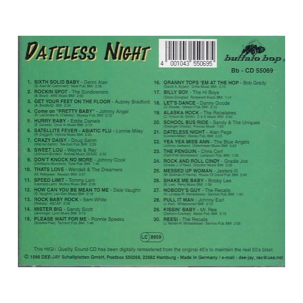 Dateless Night (CD)