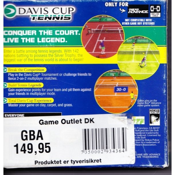 Davis cup tennis (Spil)