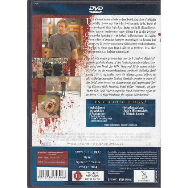 Dawn of the dead (DVD)