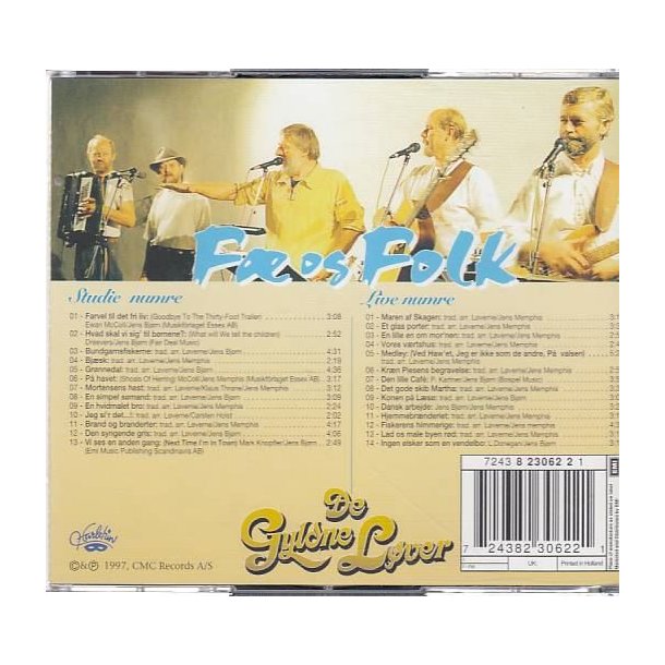 F� og Folk (CD)